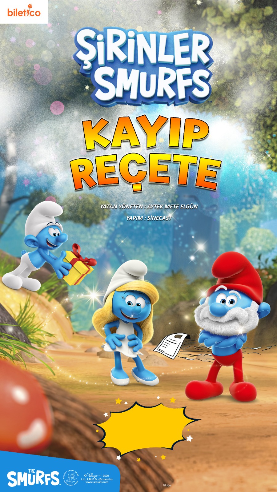 Şirinler 'Kayıp Reçete'